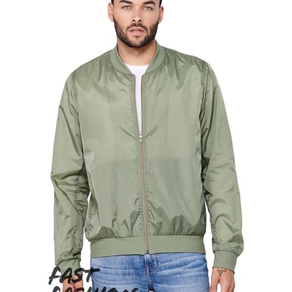 FWD Fashion Lightweight Bomber Jacket Thumbnail